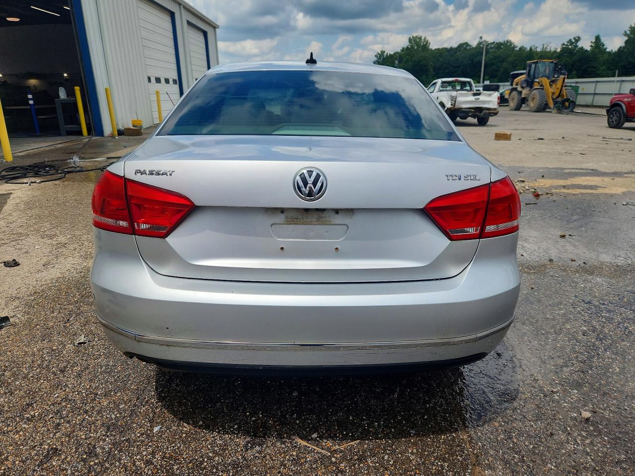 2015 Volkswagen Passat Sel Silver vin: 1VWCV7A34FC051800