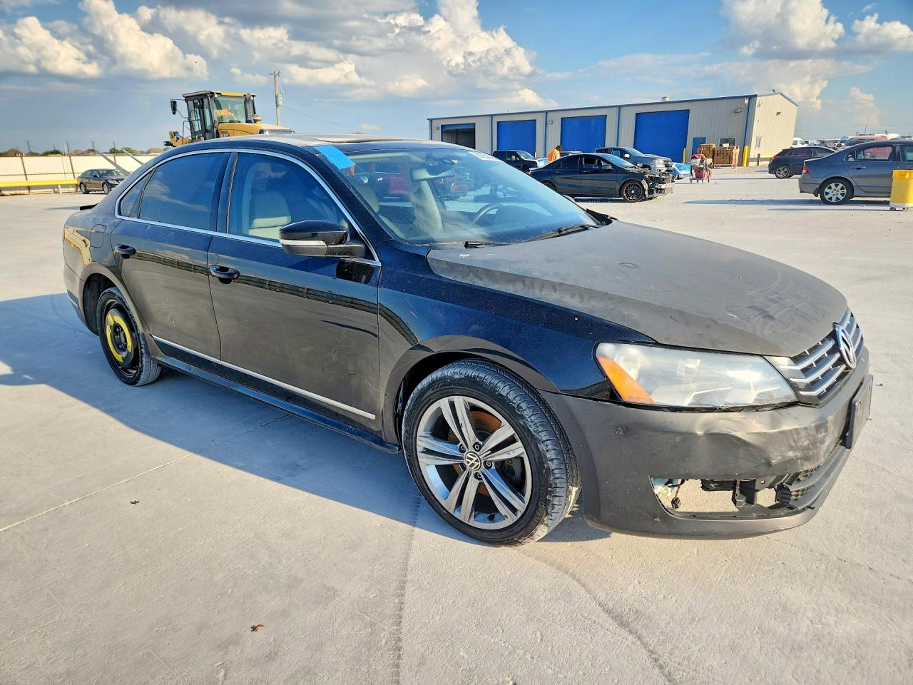 2015 Volkswagen Passat Sel Black vin: 1VWCV7A34FC121084