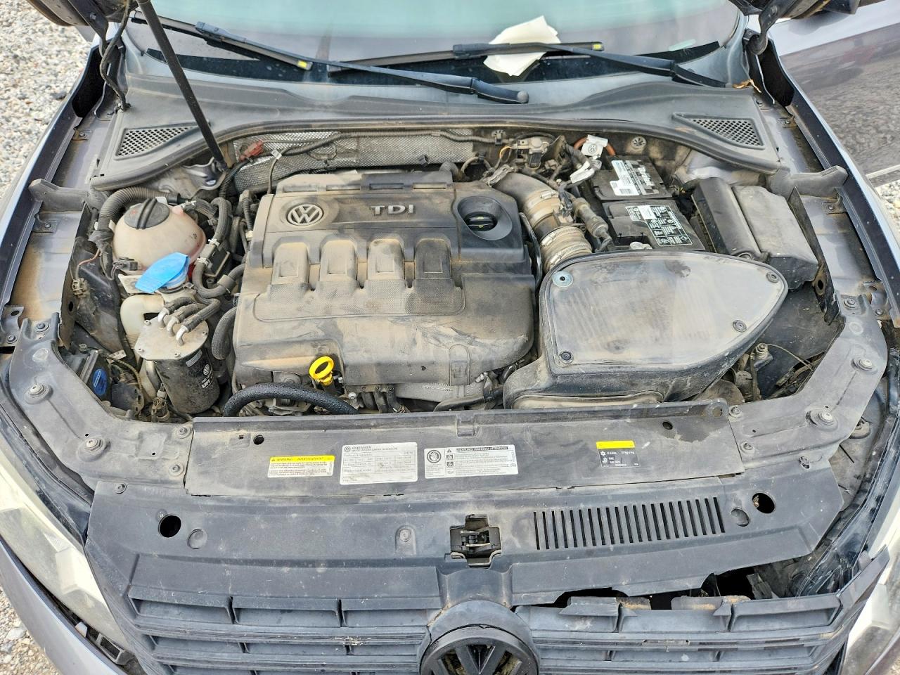 2015 Volkswagen Passat Sel Gray vin: 1VWCV7A37FC036224