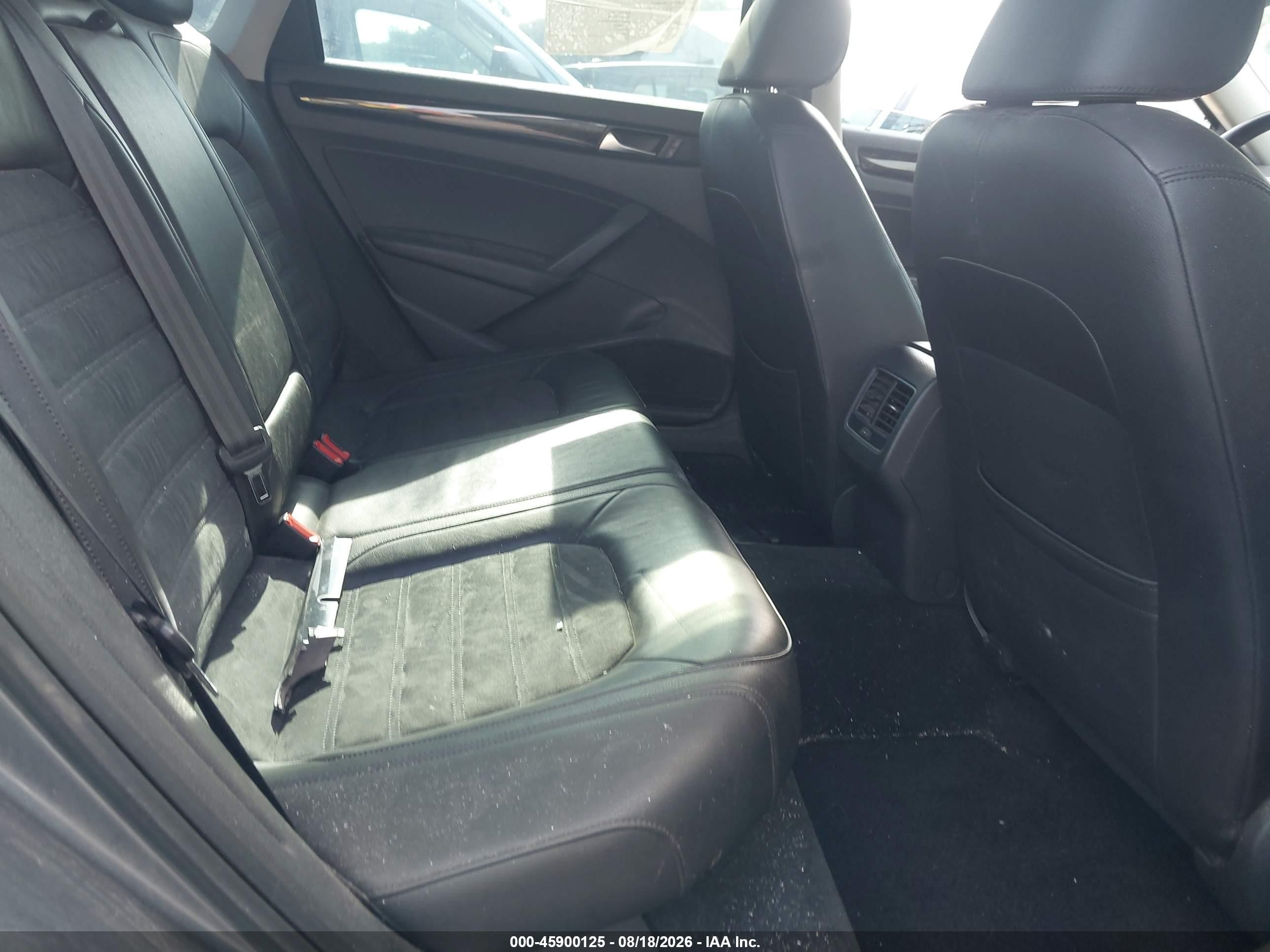 2015 Volkswagen Passat 2.0l Tdi Sel Premium Gray vin: 1VWCV7A37FC049197