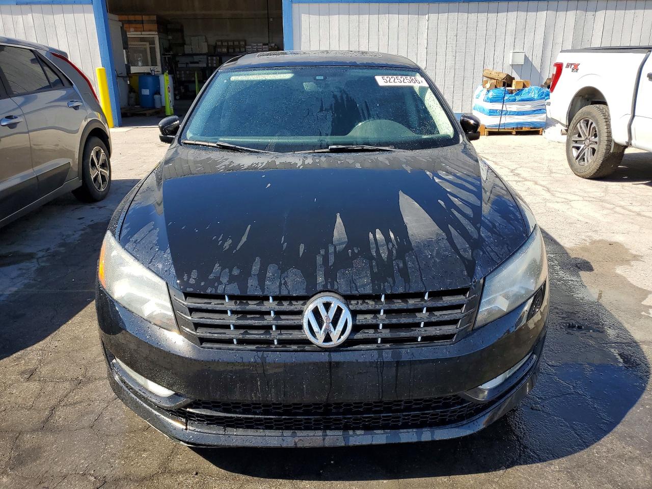 2015 Volkswagen Passat Sel Black vin: 1VWCV7A38FC036071