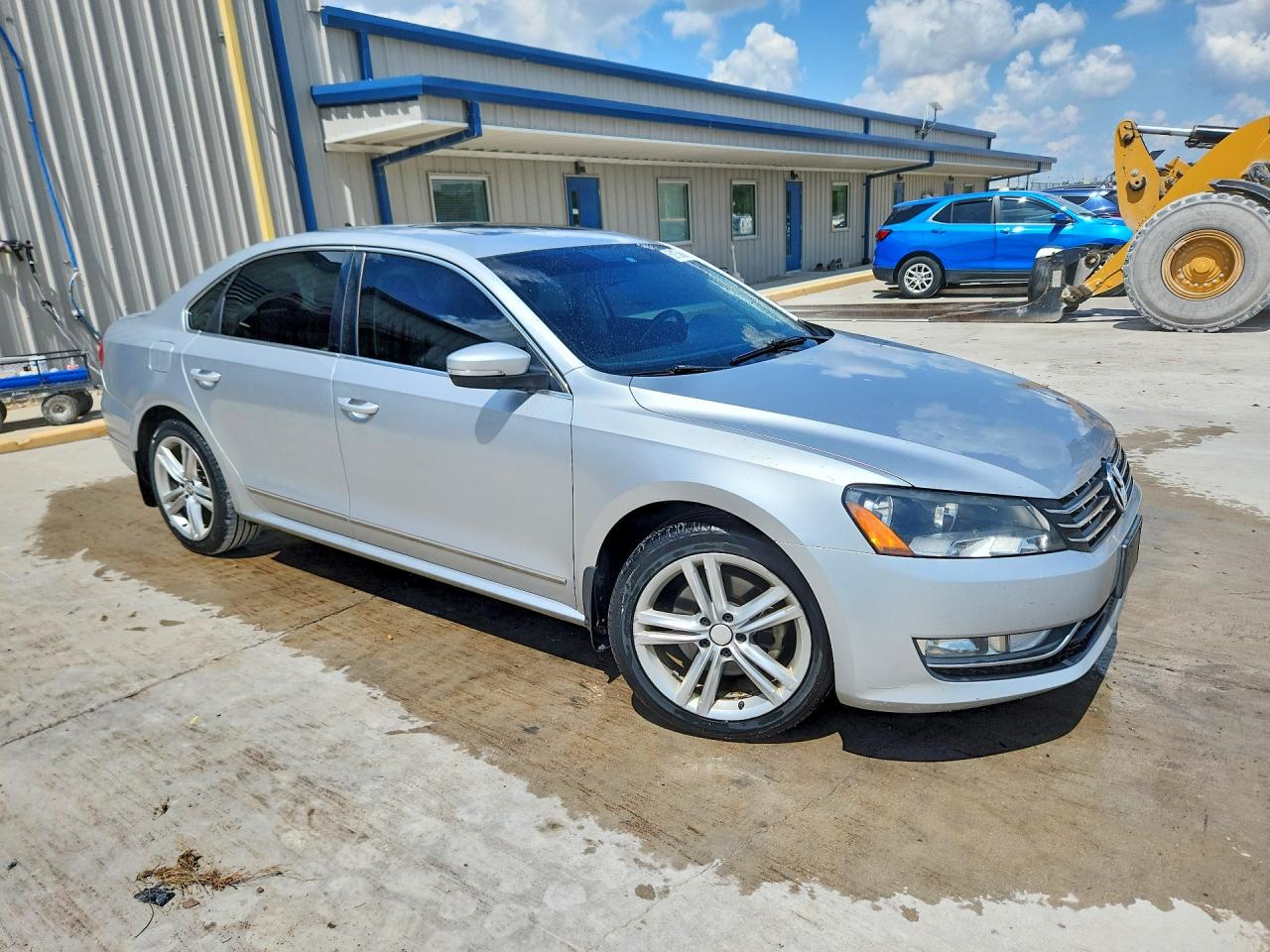2015 Volkswagen Passat Sel Silver vin: 1VWCV7A39FC076921