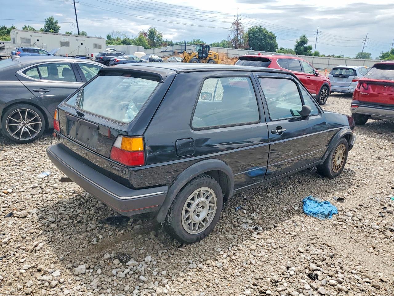 1986 Volkswagen Gti Black vin: 1VWDB0179GV057119