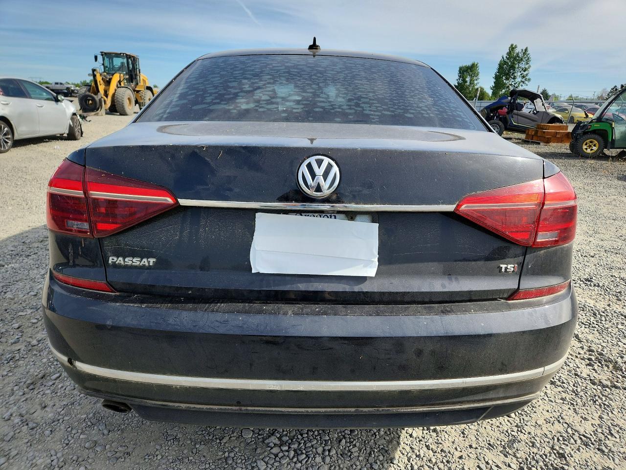 2017 Volkswagen Passat R-line Black vin: 1VWDT7A31HC036667