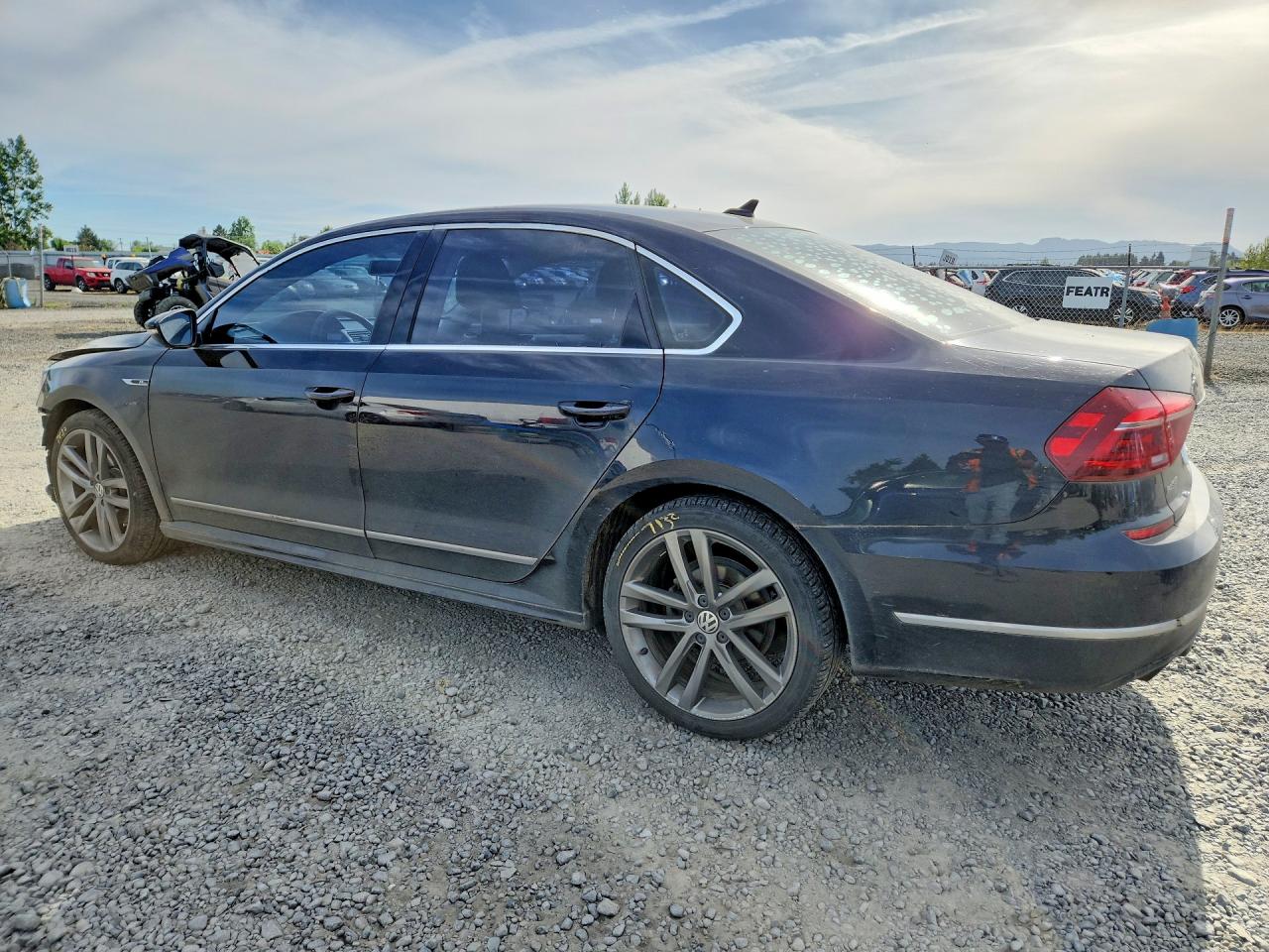 2017 Volkswagen Passat R-line Black vin: 1VWDT7A31HC036667