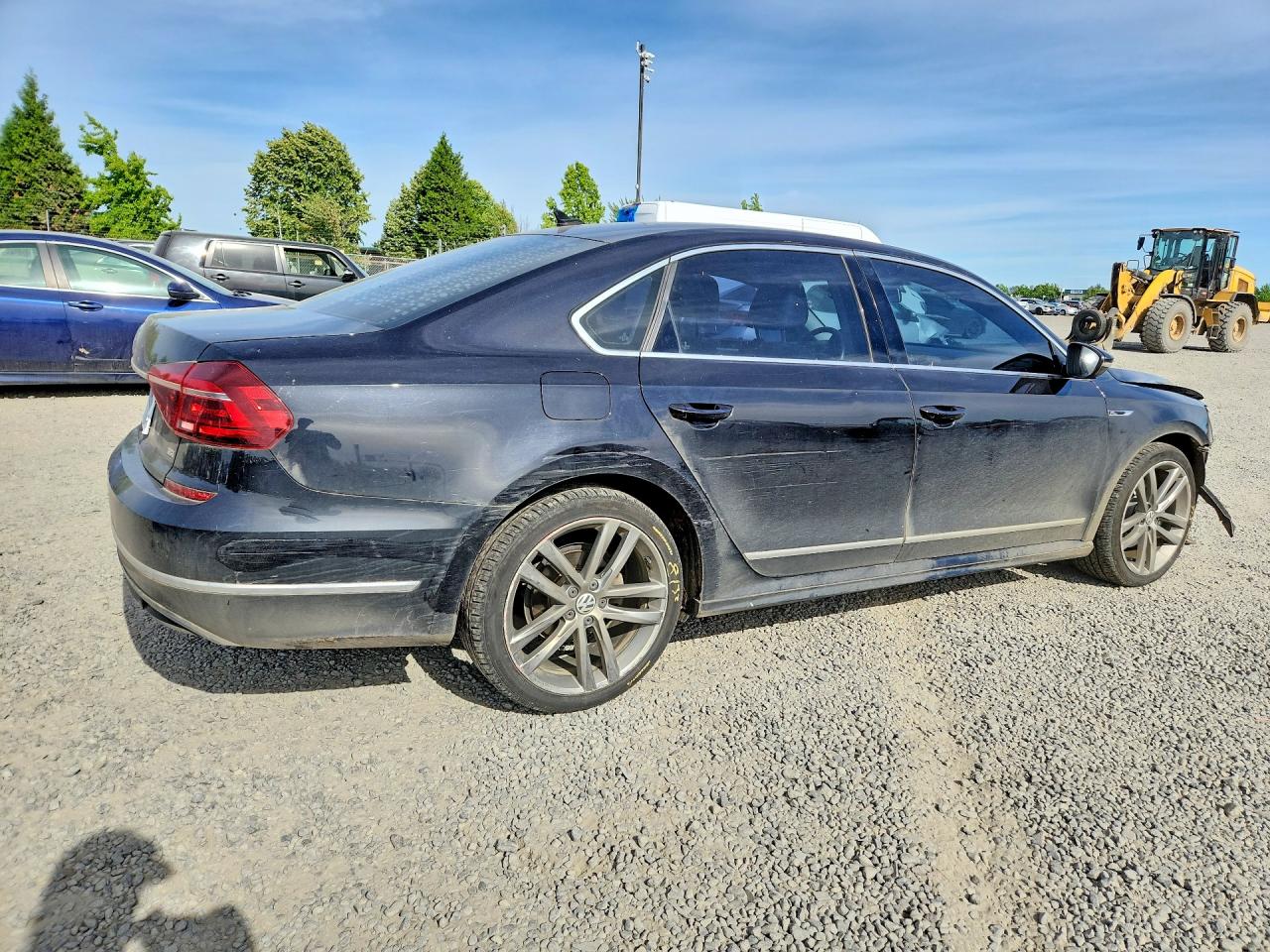 2017 Volkswagen Passat R-line Black vin: 1VWDT7A31HC036667