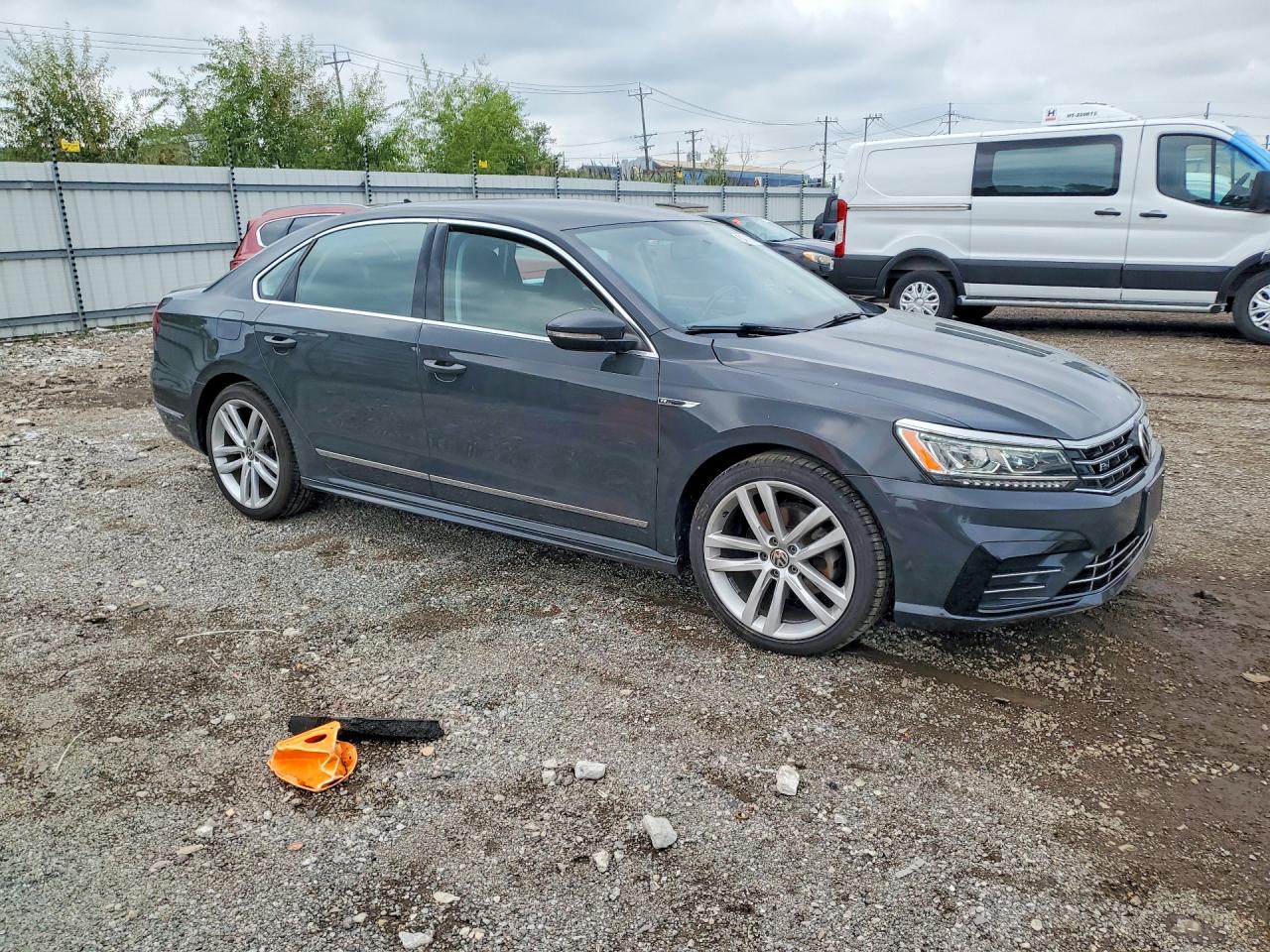 2017 Volkswagen Passat R-line Charcoal vin: 1VWDT7A32HC079656