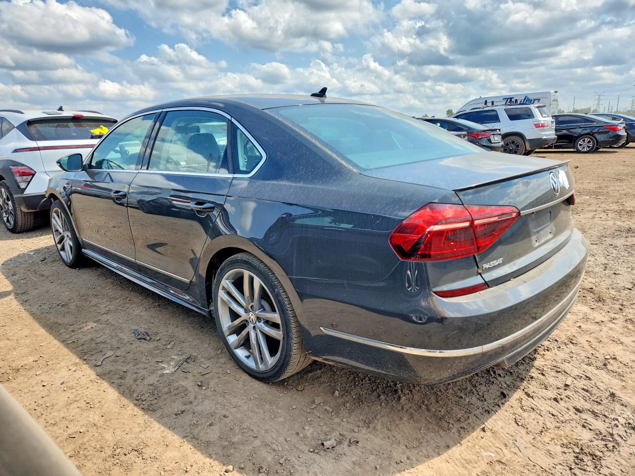 2017 Volkswagen Passat R-line Black vin: 1VWDT7A35HC073236