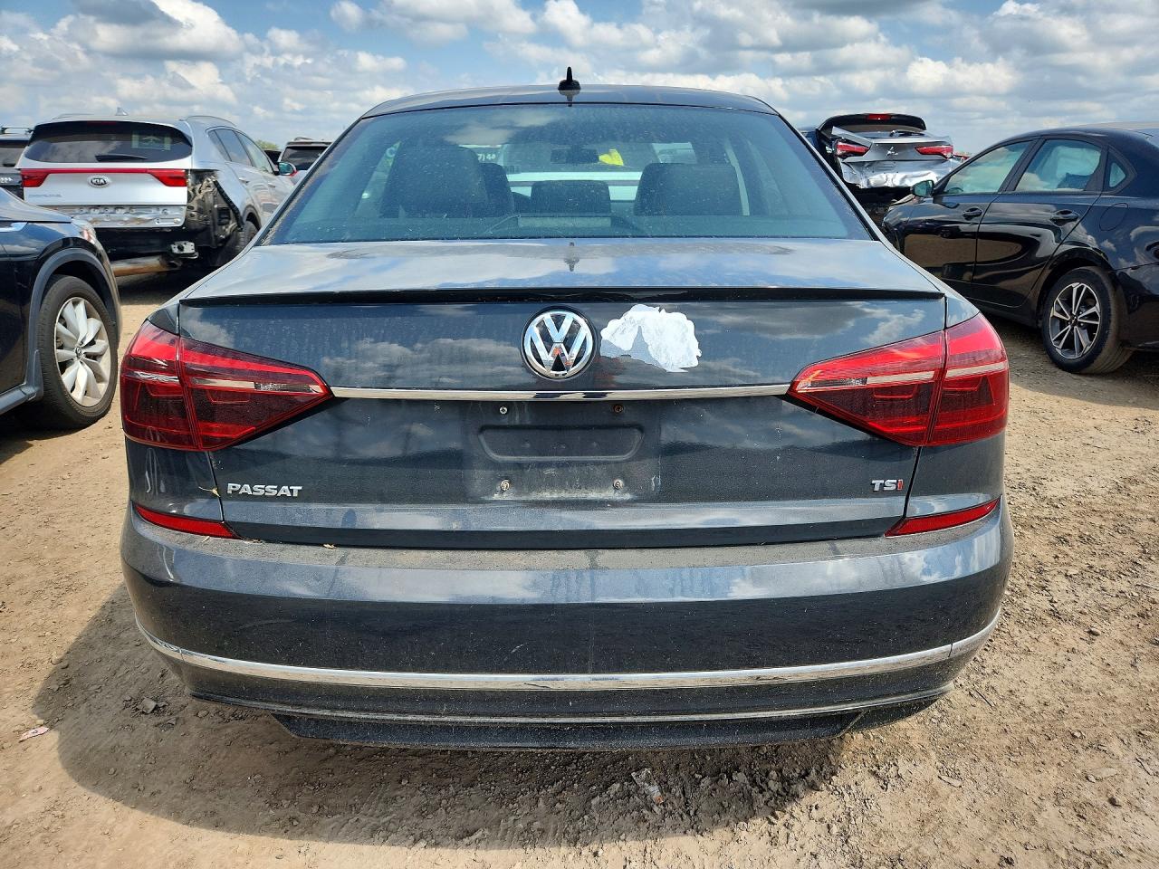 2017 Volkswagen Passat R-line Black vin: 1VWDT7A35HC073236