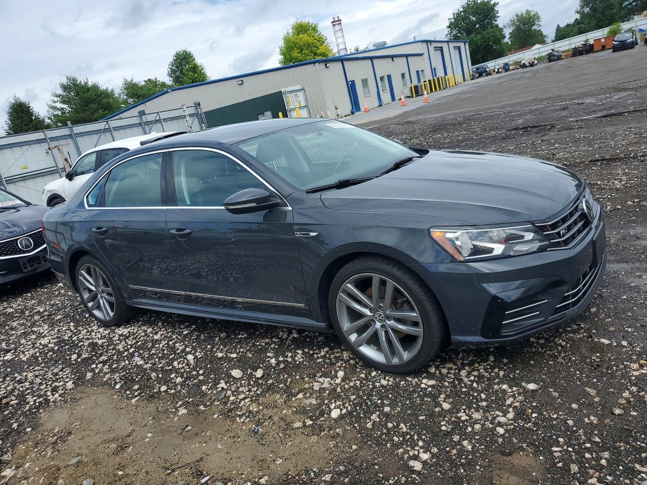 2017 Volkswagen Passat R-line Gray vin: 1VWDT7A36HC046269
