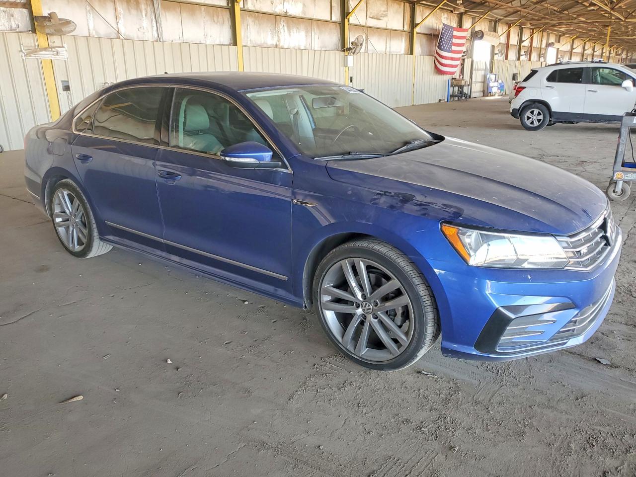 2017 Volkswagen Passat R-line Blue vin: 1VWDT7A37HC000689