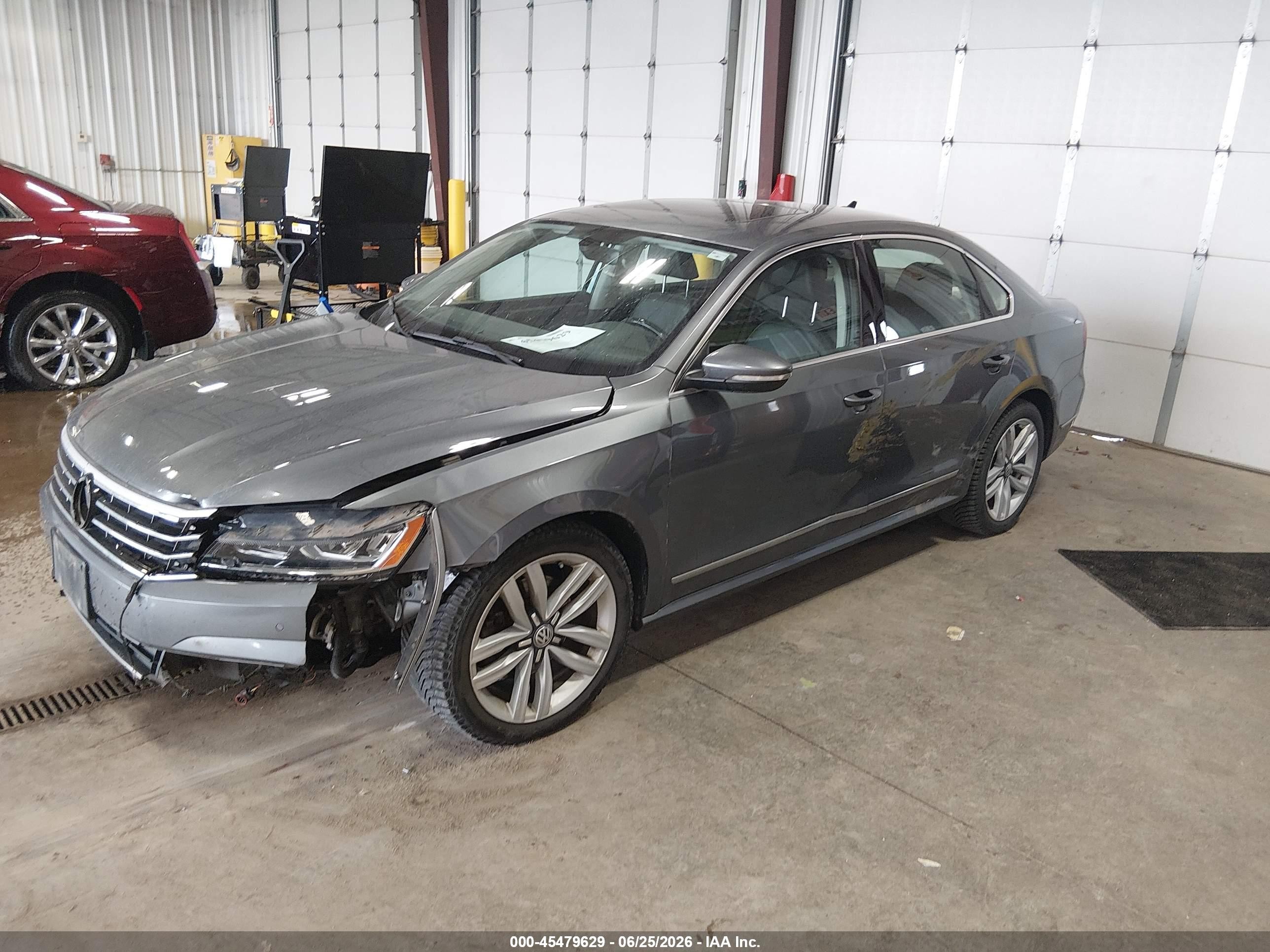2017 Volkswagen Passat 1.8t Se Gray vin: 1VWGT7A33HC035016