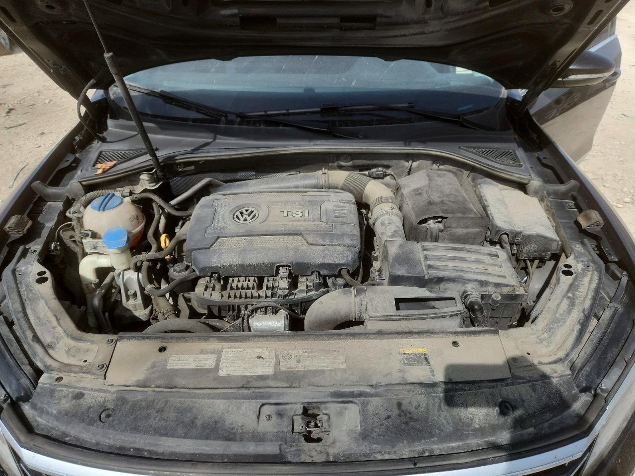 2017 Volkswagen Passat Se Серый vin: 1VWGT7A36HC077907