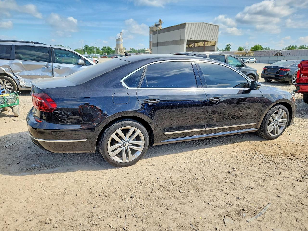 2017 Volkswagen Passat Se Серый vin: 1VWGT7A36HC077907
