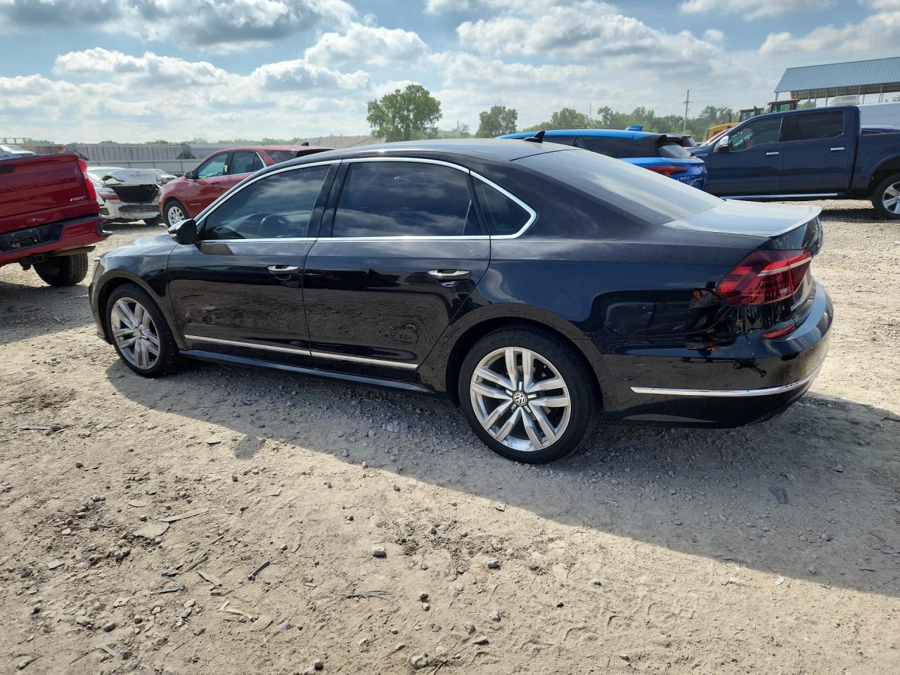 2017 Volkswagen Passat Se Серый vin: 1VWGT7A36HC077907
