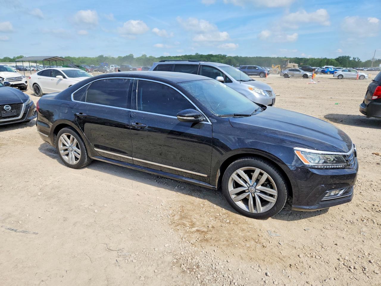 2017 Volkswagen Passat Se Серый vin: 1VWGT7A36HC077907