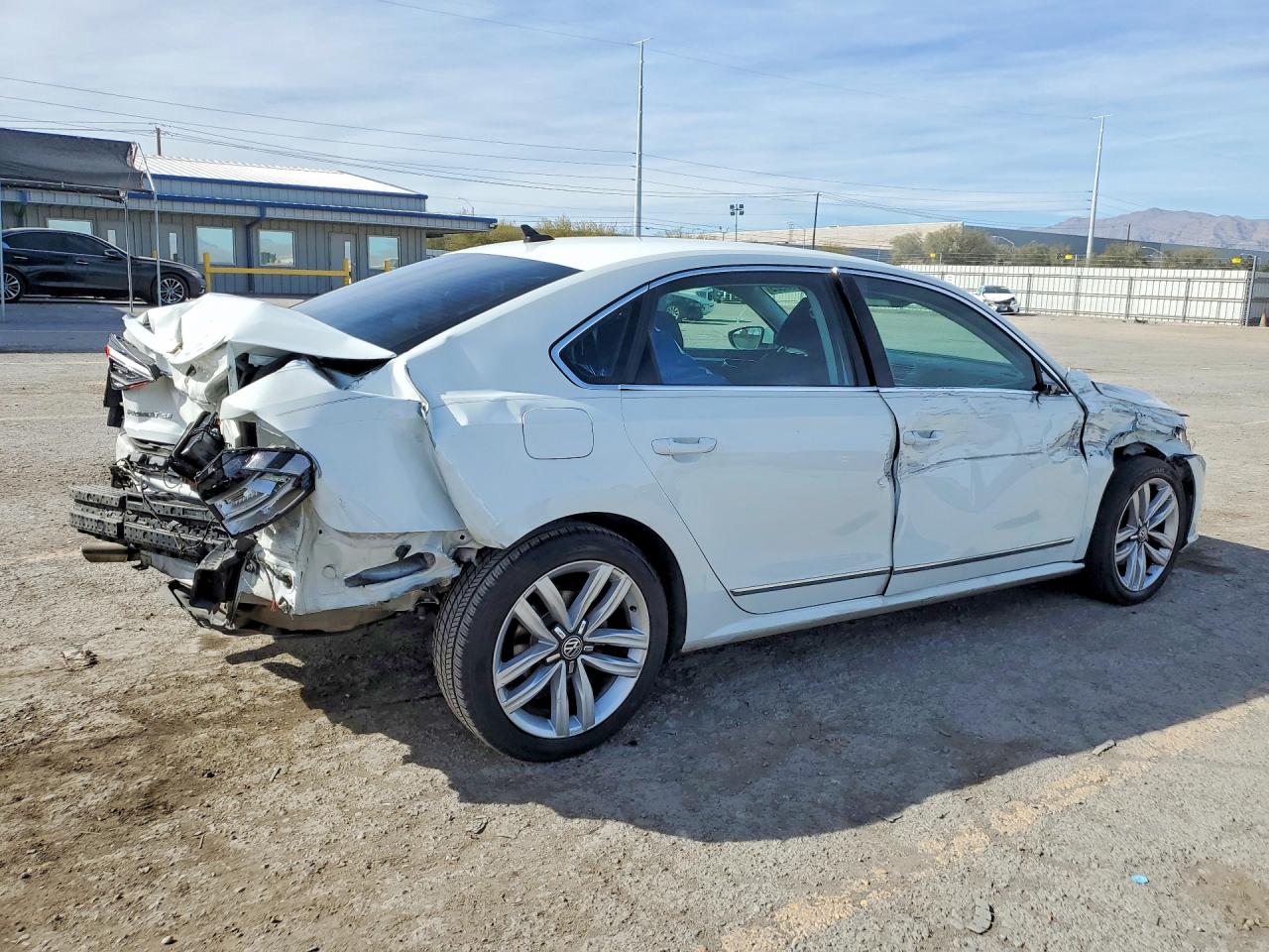 2017 Volkswagen Passat Se White vin: 1VWGT7A37HC068634