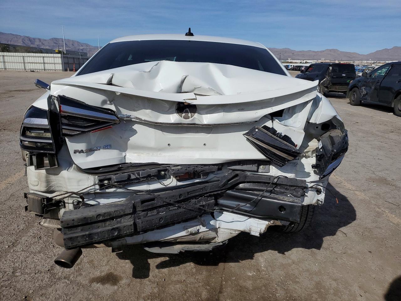 2017 Volkswagen Passat Se White vin: 1VWGT7A37HC068634