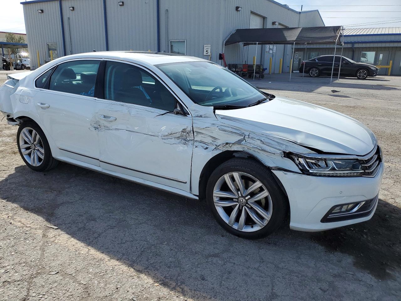 2017 Volkswagen Passat Se White vin: 1VWGT7A37HC068634