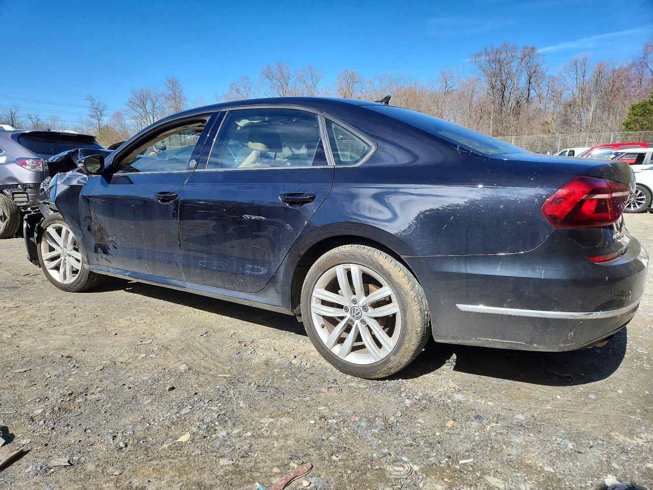 2019 Volkswagen Passat Wolfsburg Черный vin: 1VWLA7A31KC006836