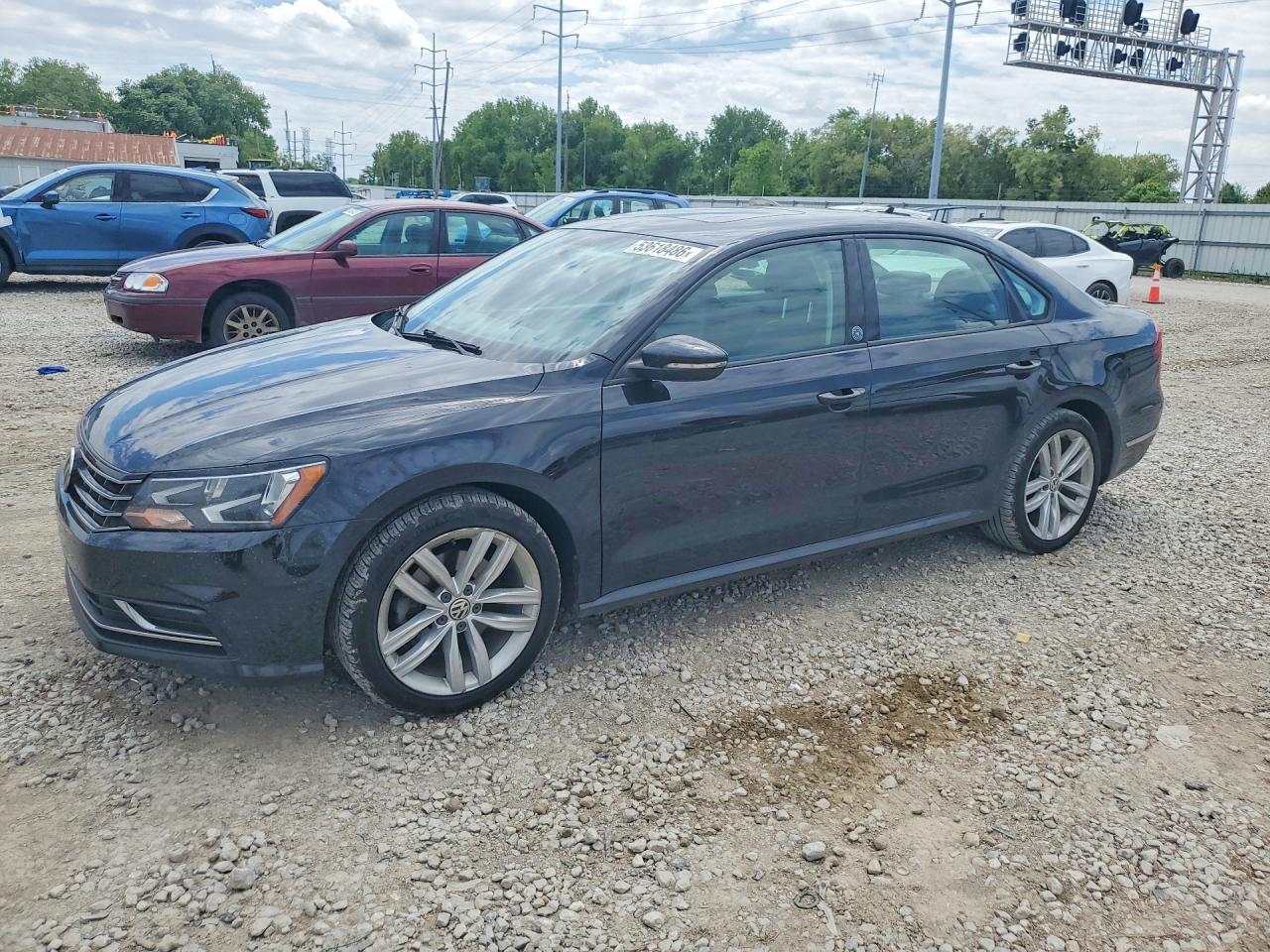 2019 Volkswagen Passat Wolfsburg Black vin: 1VWLA7A38KC006543