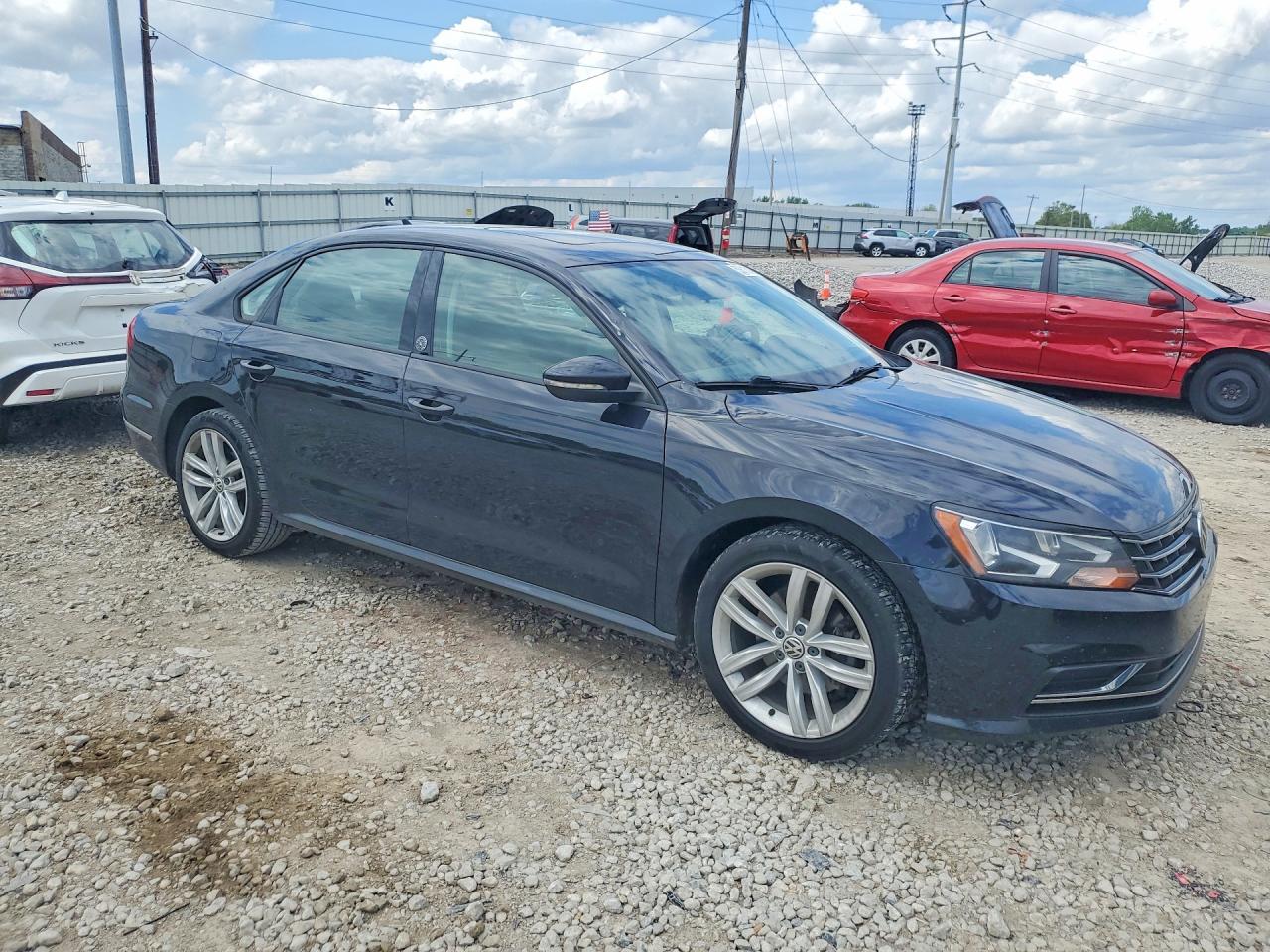 2019 Volkswagen Passat Wolfsburg Black vin: 1VWLA7A38KC006543