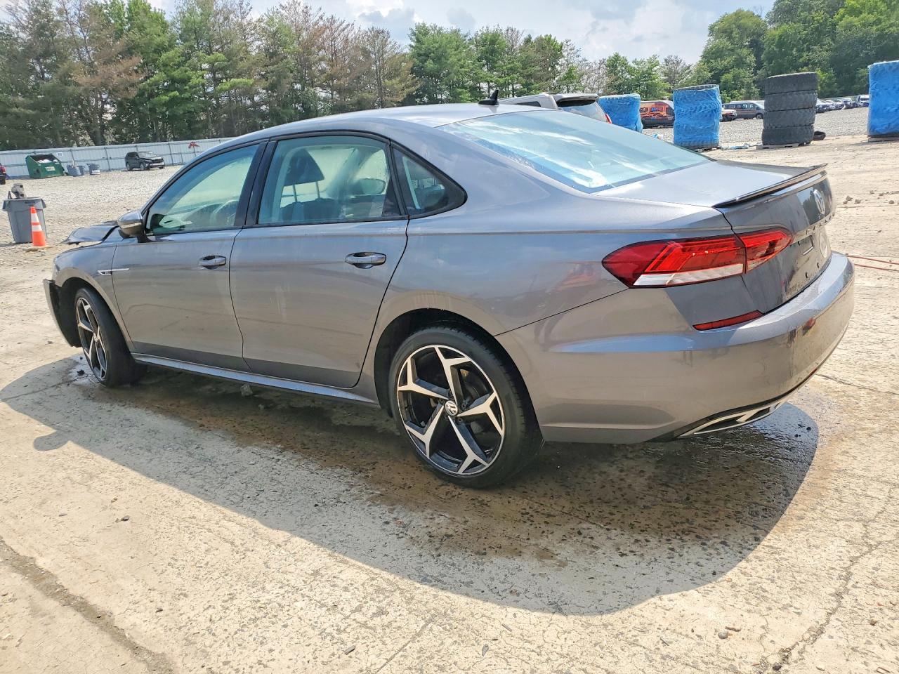 2020 Volkswagen Passat R-line Silver vin: 1VWMA7A34LC025628