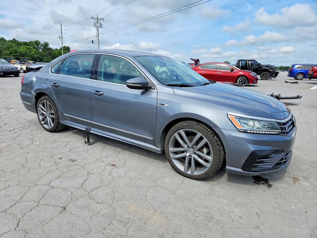 2019 Volkswagen Passat Se R-line Charcoal vin: 1VWMA7A36KC003564