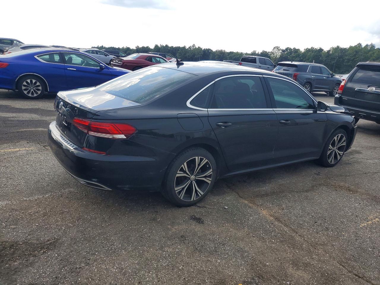 2021 Volkswagen Passat Se Black vin: 1VWSA7A30MC008673