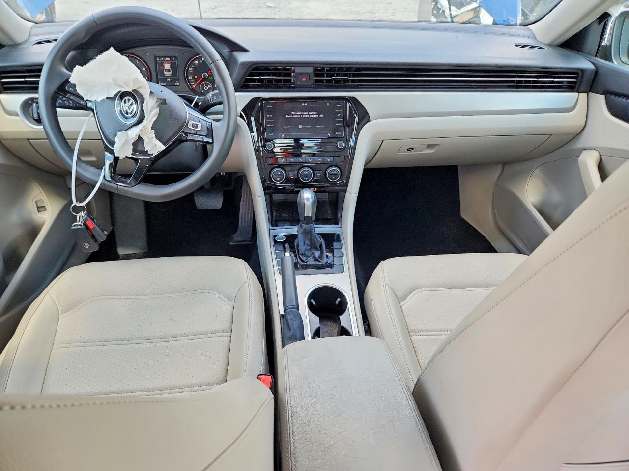 2021 Volkswagen Passat Se Blue vin: 1VWSA7A31MC016975