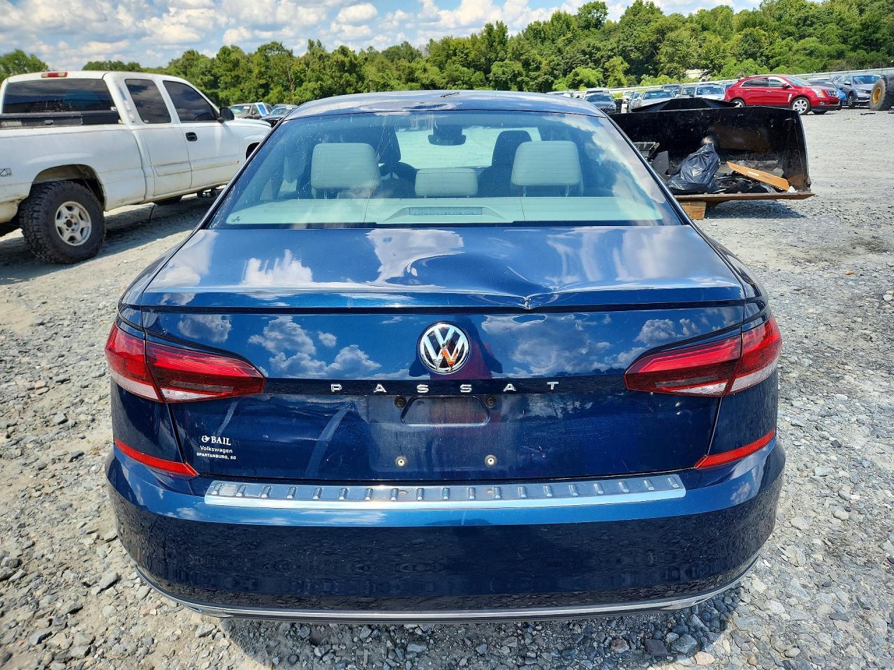 2021 Volkswagen Passat Se Blue vin: 1VWSA7A31MC016975