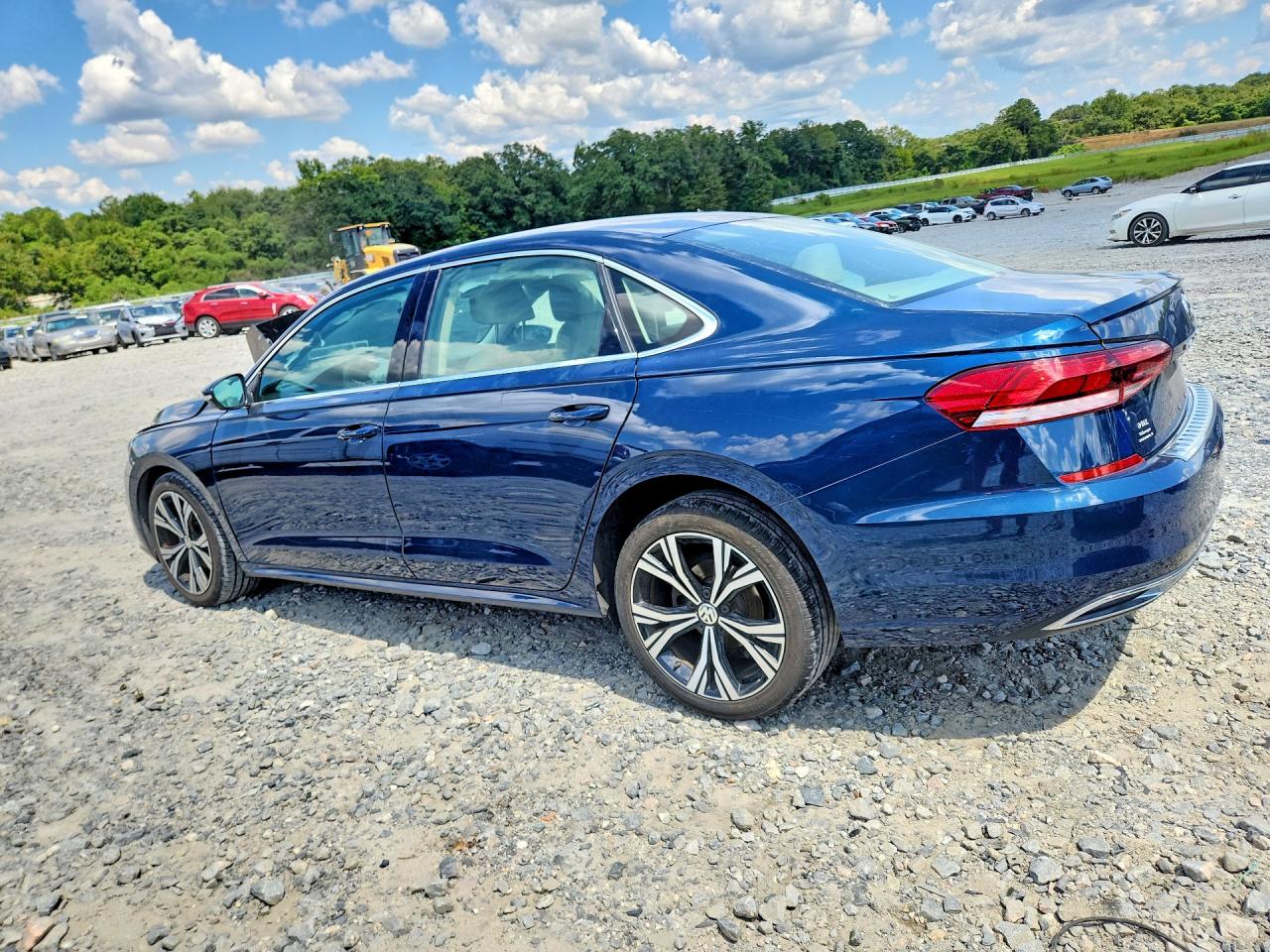 2021 Volkswagen Passat Se Blue vin: 1VWSA7A31MC016975