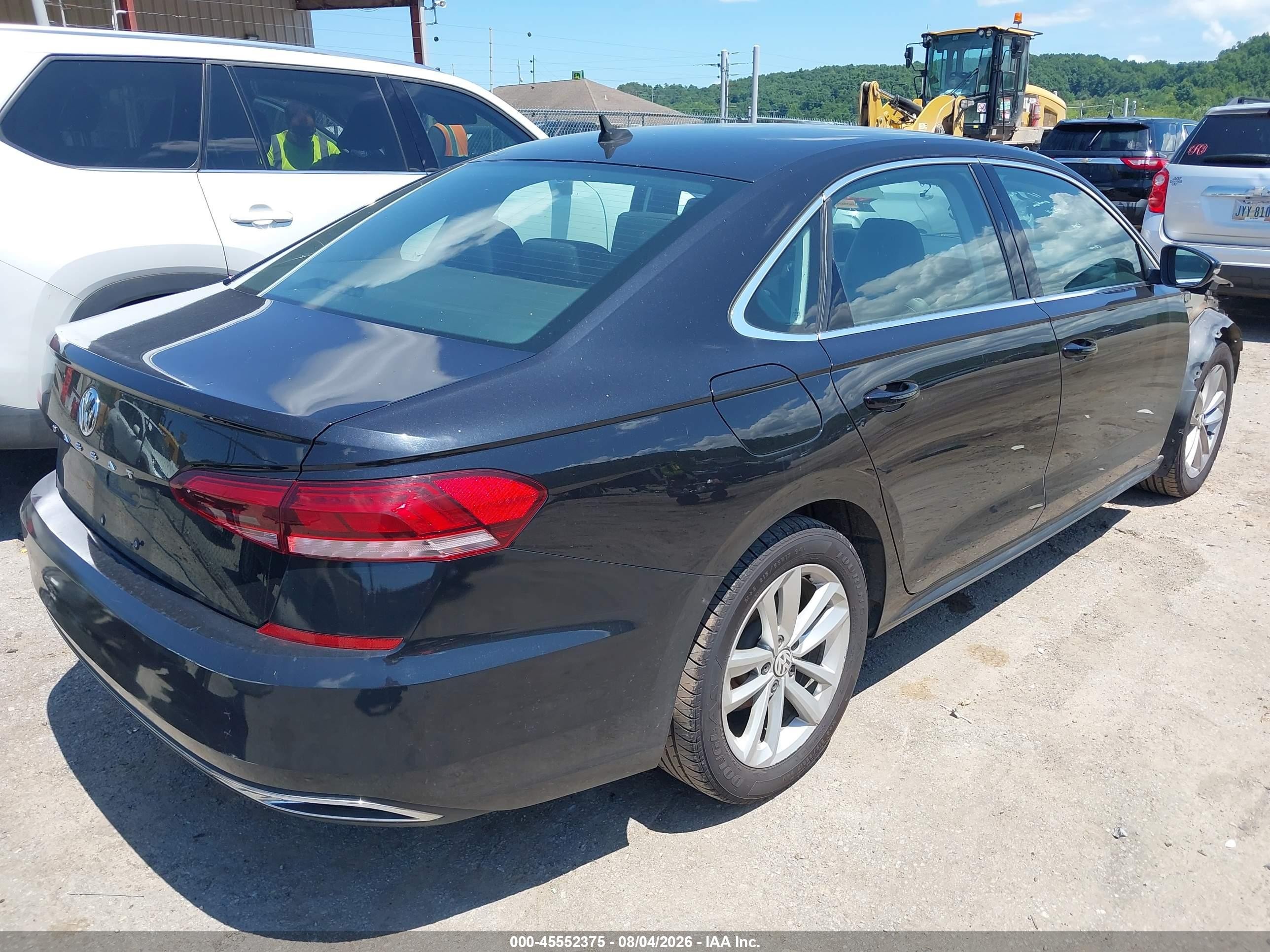 2020 Volkswagen Passat 2.0t Se Black vin: 1VWSA7A32LC016241