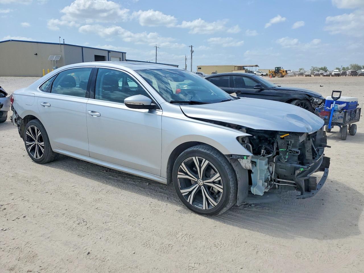 2021 Volkswagen Passat Se Silver vin: 1VWSA7A33MC005783
