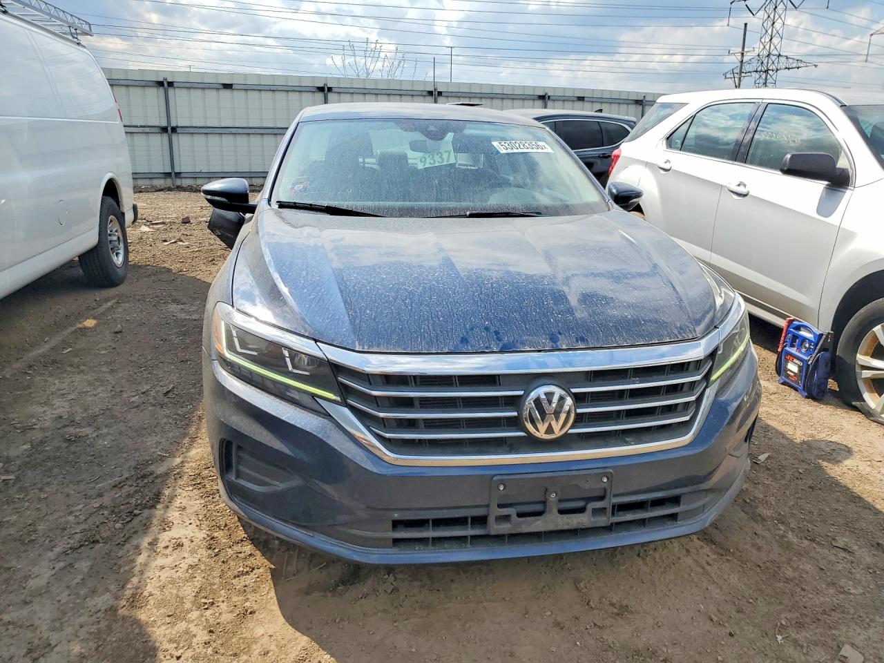 2020 Volkswagen Passat Se Blue vin: 1VWSA7A34LC007265