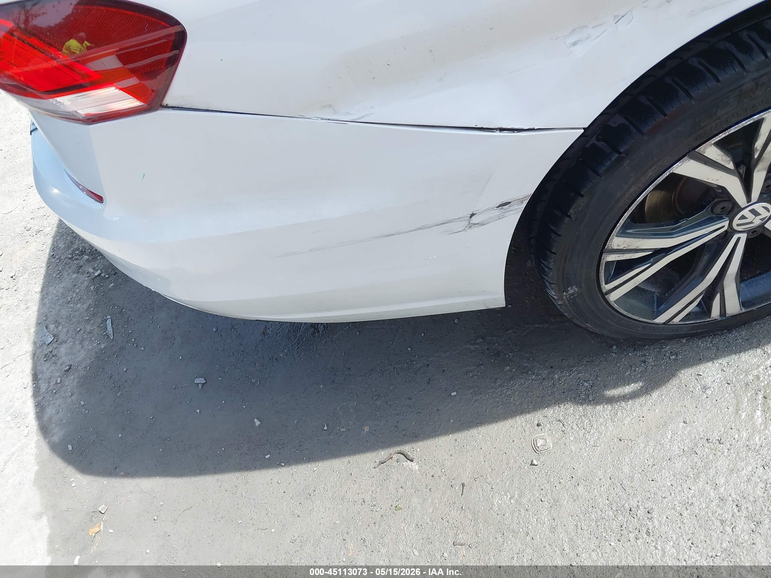 2021 Volkswagen Passat 2.0t Se Белый vin: 1VWSA7A36MC017555