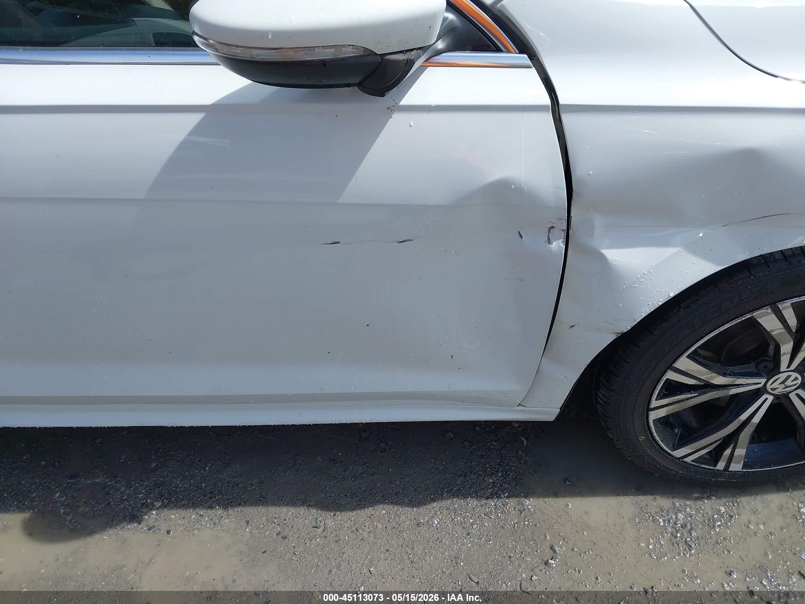 2021 Volkswagen Passat 2.0t Se Белый vin: 1VWSA7A36MC017555