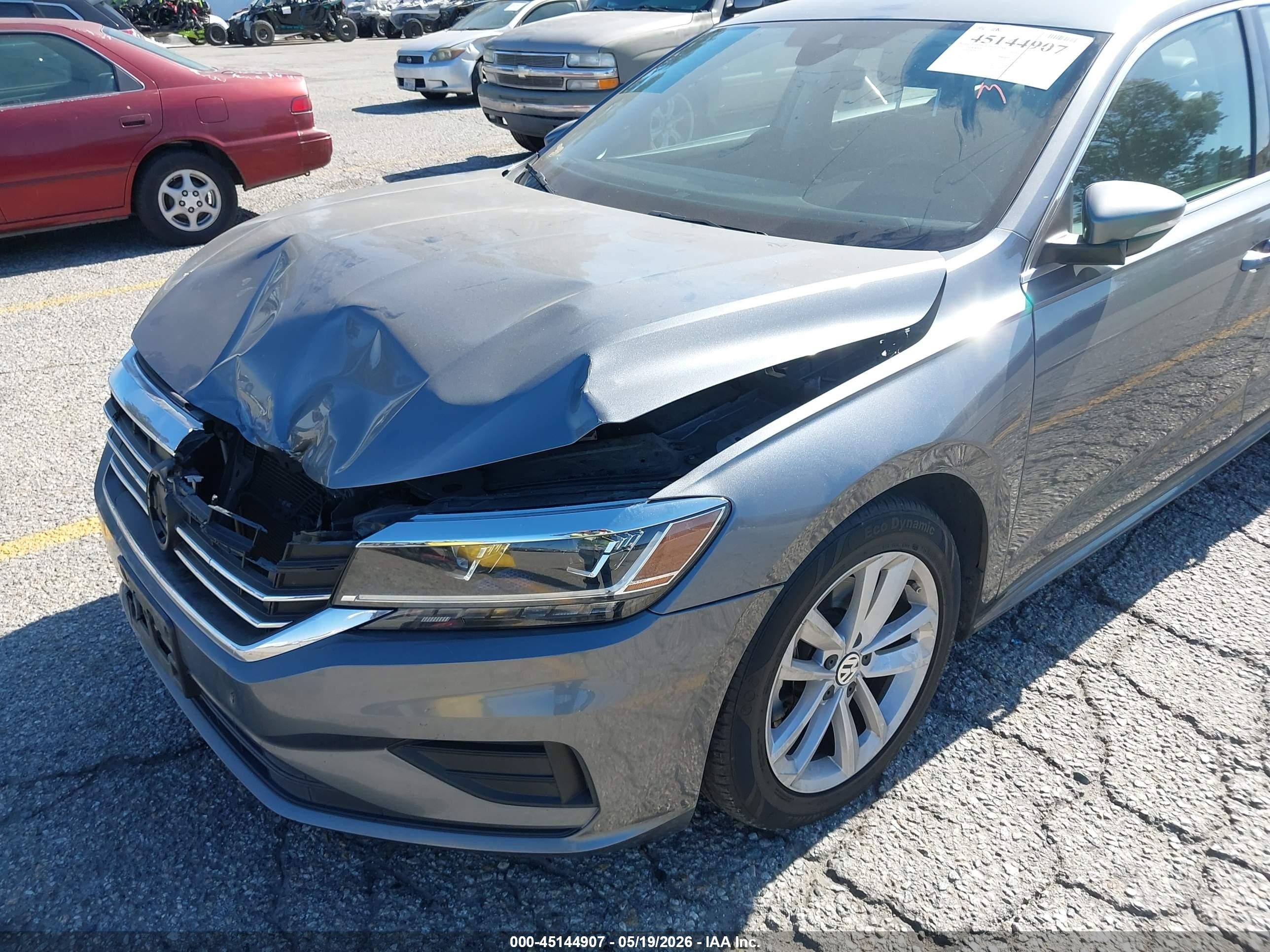 2020 Volkswagen Passat 2.0t Se Gray vin: 1VWSA7A37LC020348