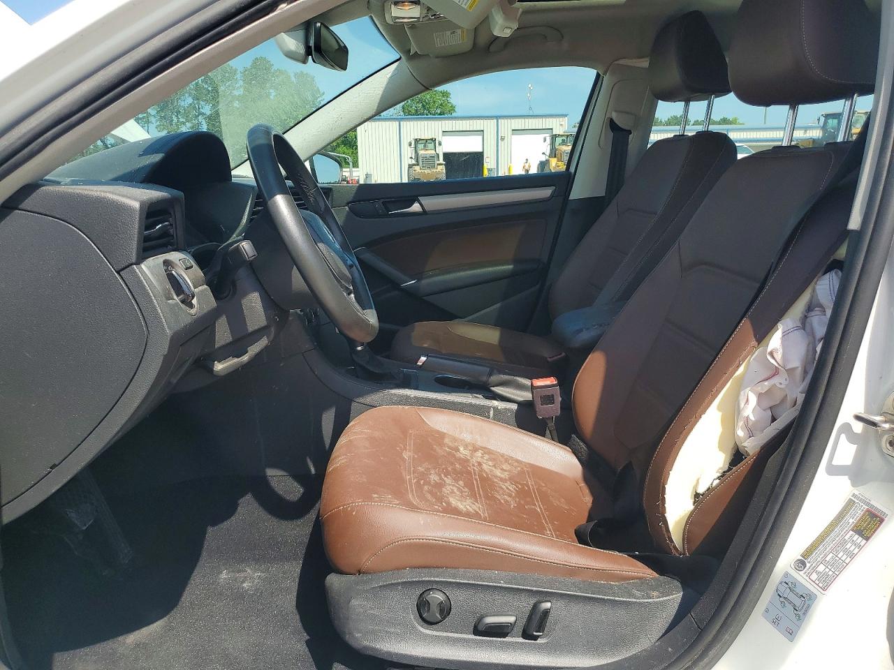 2021 Volkswagen Passat Se White vin: 1VWSA7A37MC004748