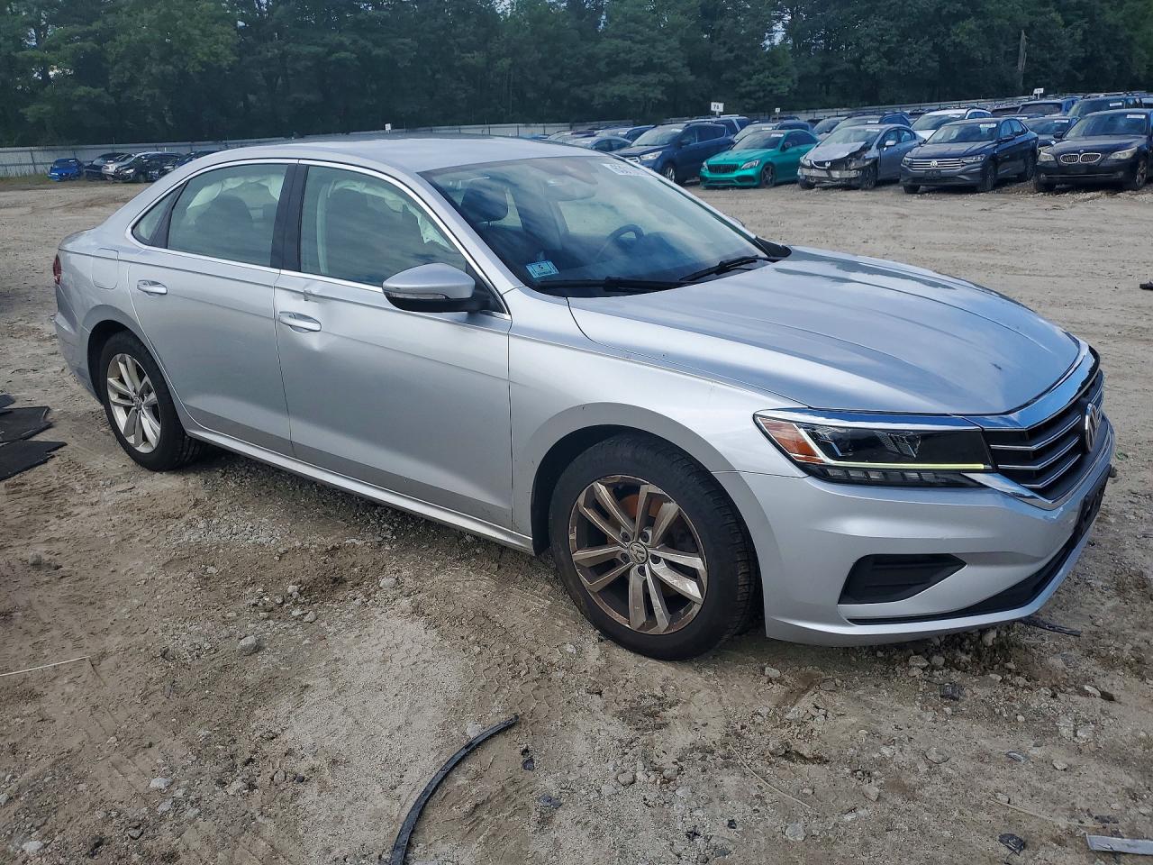 2020 Volkswagen Passat Se Silver vin: 1VWSA7A38LC012081