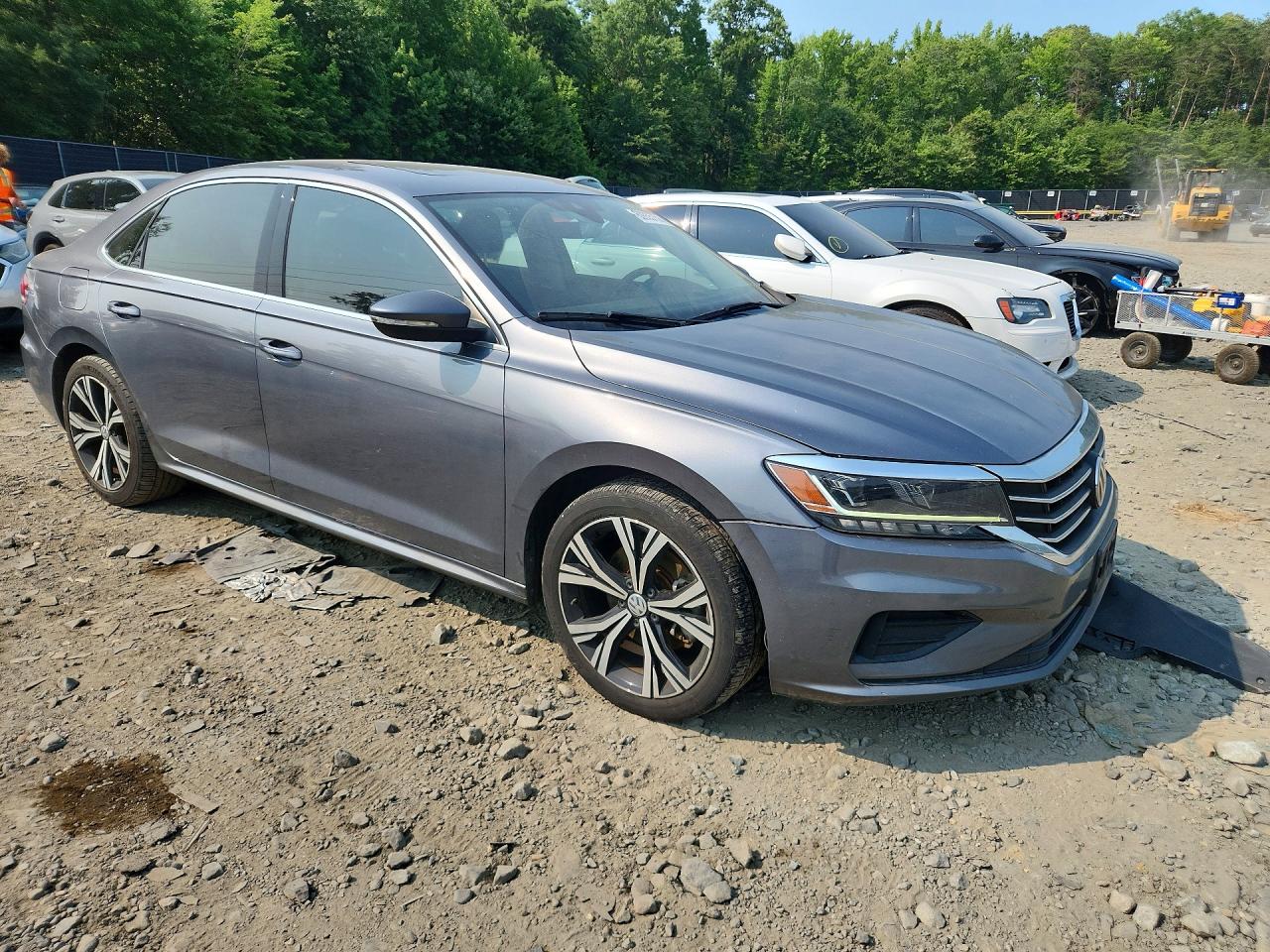 2021 Volkswagen Passat Se Silver vin: 1VWSA7A39MC009191