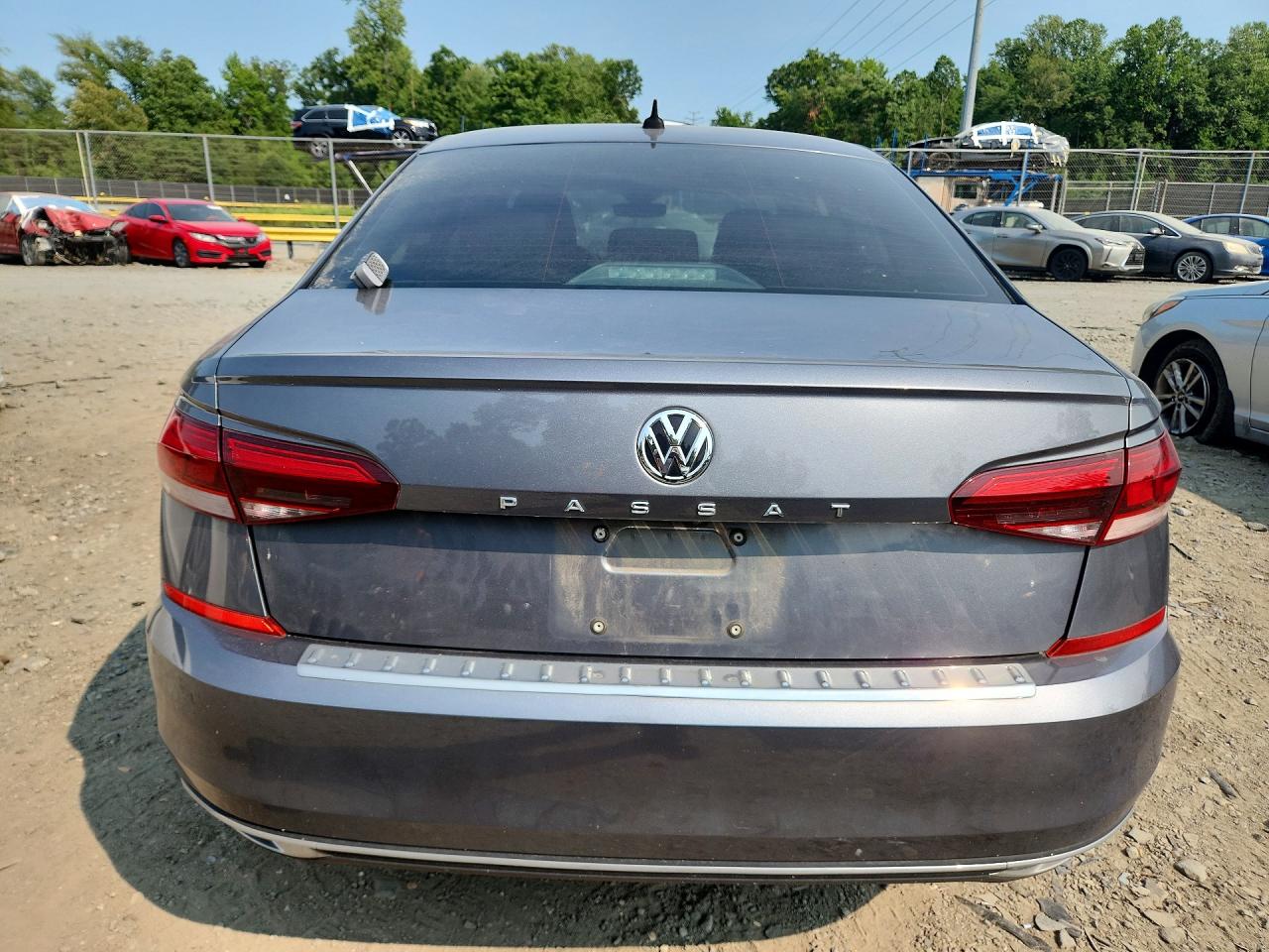 2021 Volkswagen Passat Se Silver vin: 1VWSA7A39MC009191