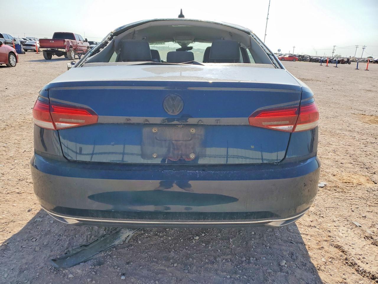 2020 Volkswagen Passat Se Blue vin: 1VWSA7A3XLC014141