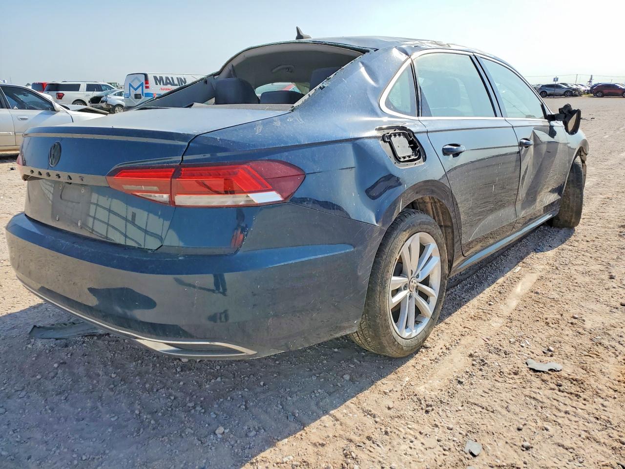 2020 Volkswagen Passat Se Blue vin: 1VWSA7A3XLC014141