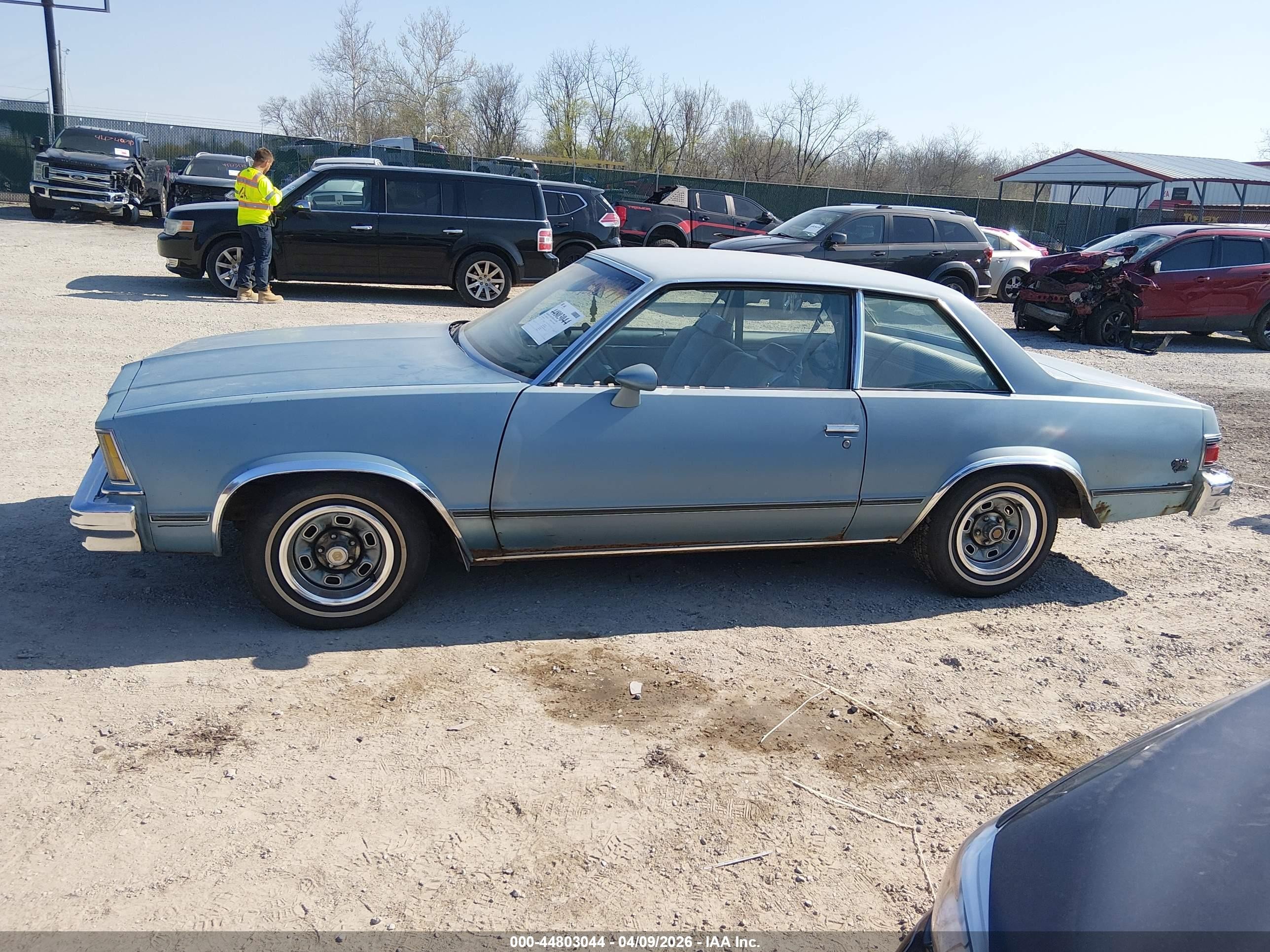 1979 Chevrolet Malibu Classic   Синий vin: 1W27J9B477316    