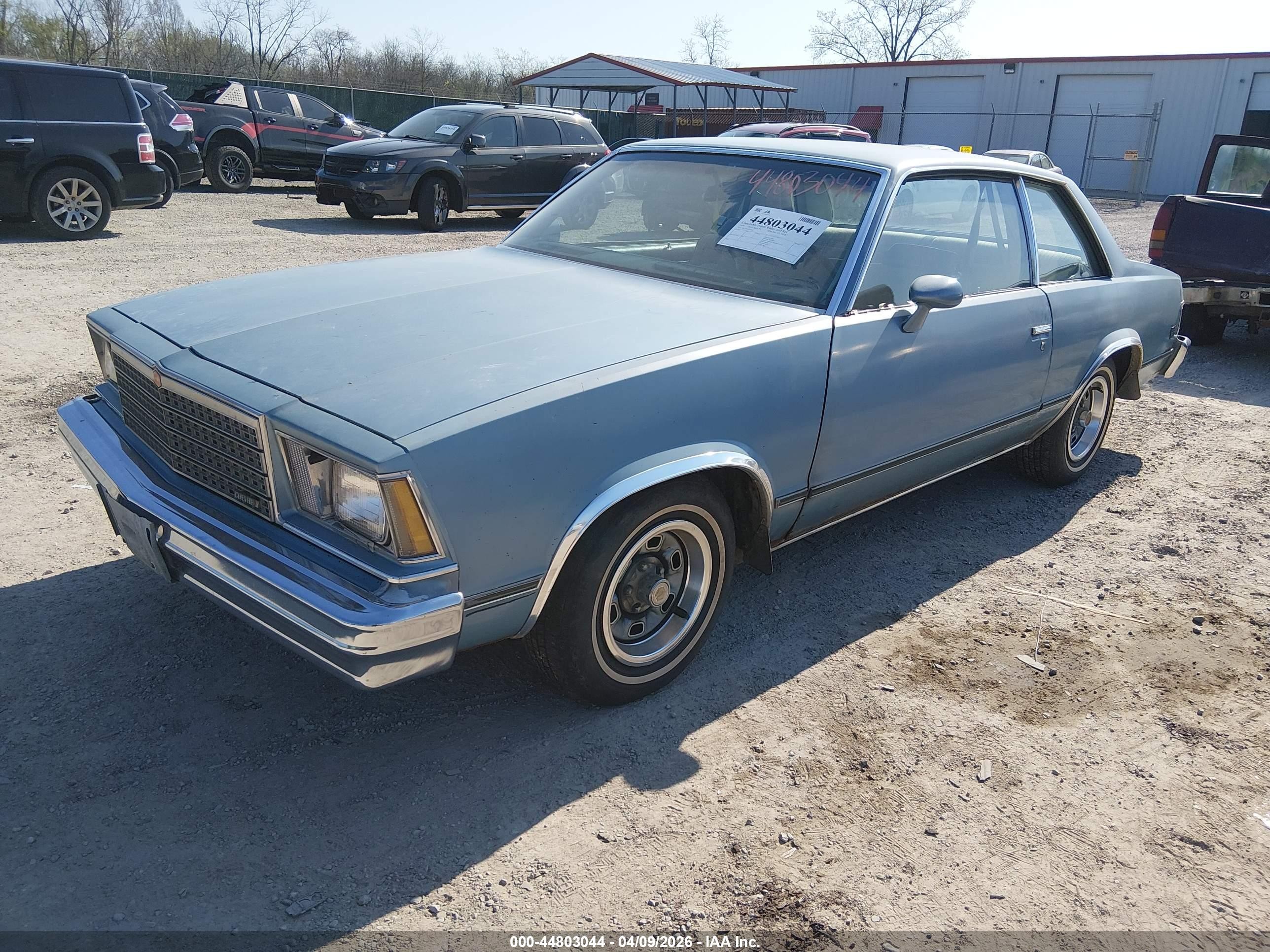 1979 Chevrolet Malibu Classic   Синий vin: 1W27J9B477316    
