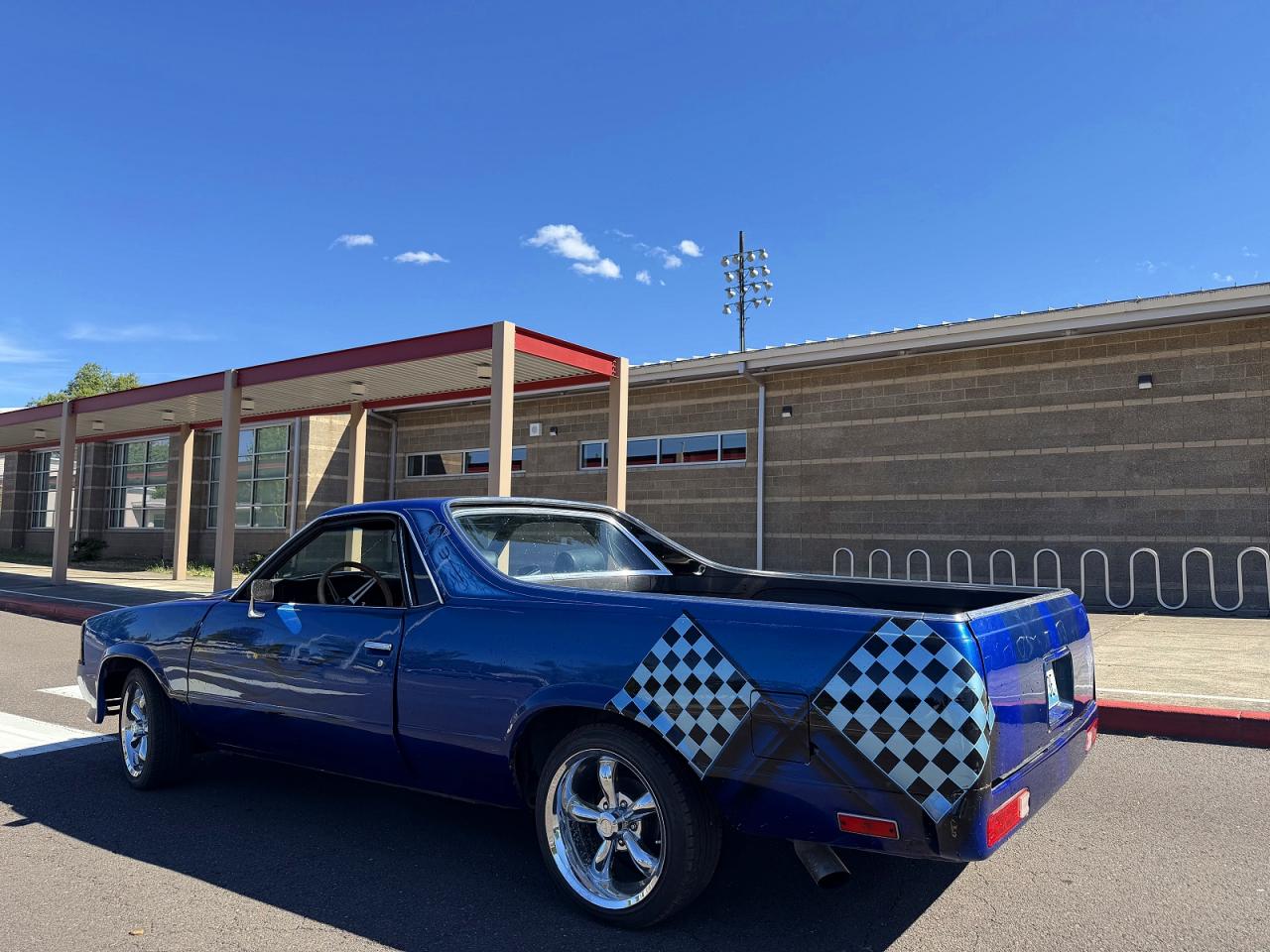1980 Chevrolet El Camino Синий vin: 1W80HAK526871