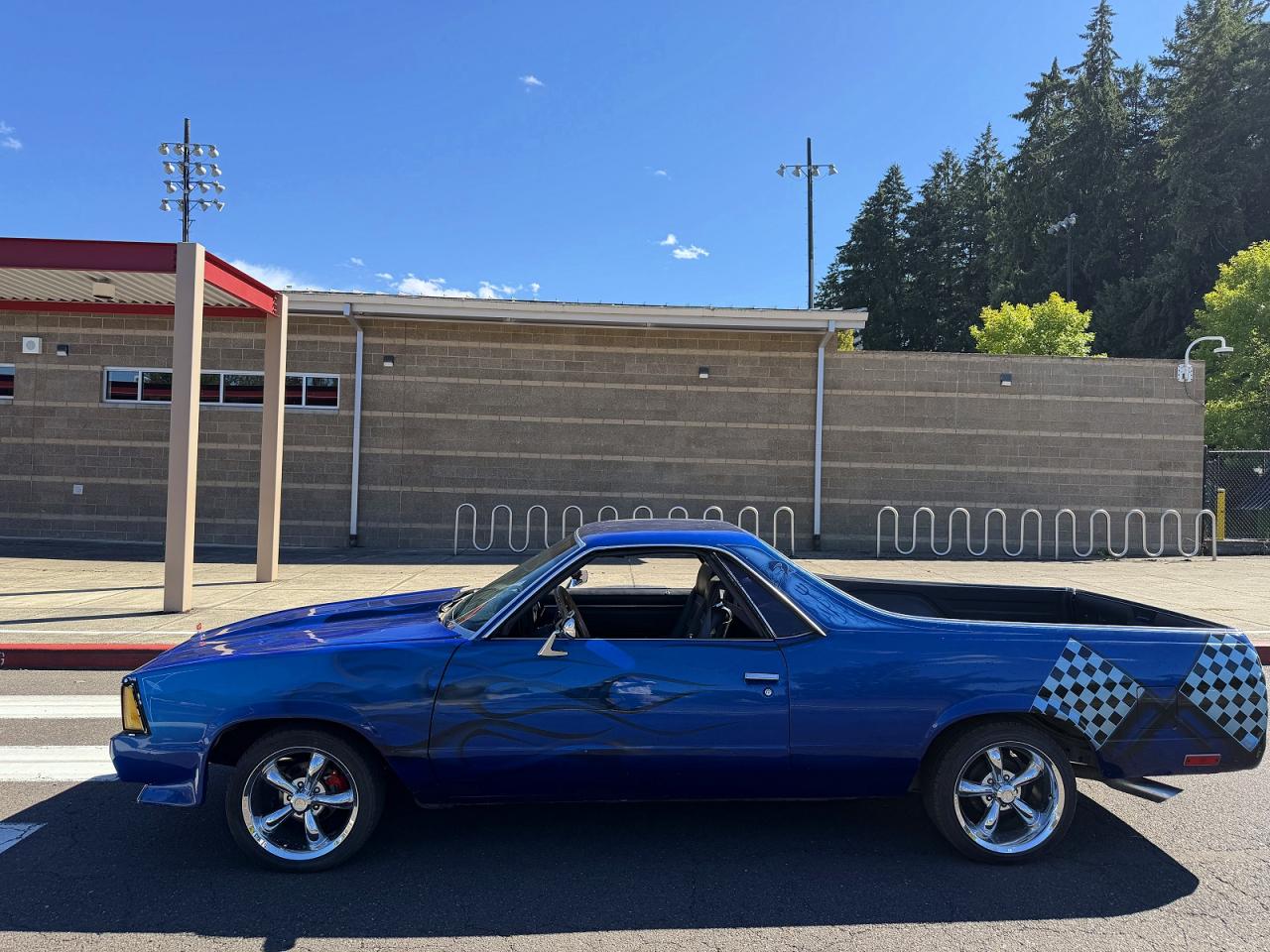 1980 Chevrolet El Camino Синий vin: 1W80HAK526871
