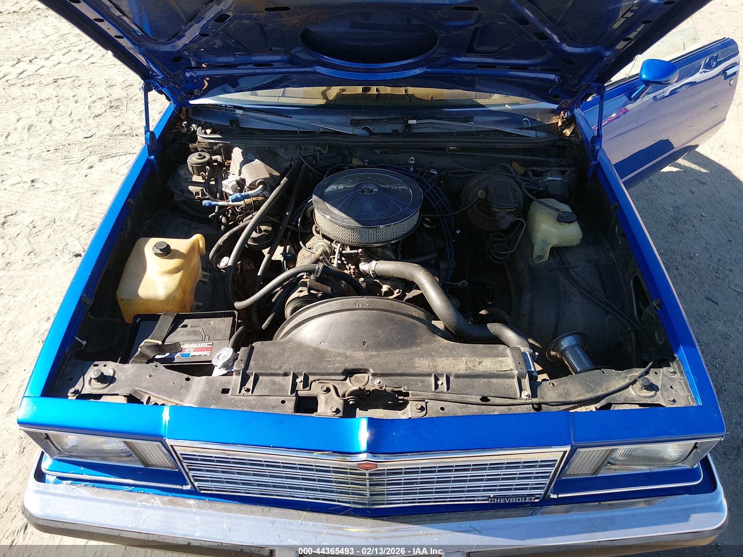 1979 Chevrolet El Camino   Синий vin: 1W80J9D438208    