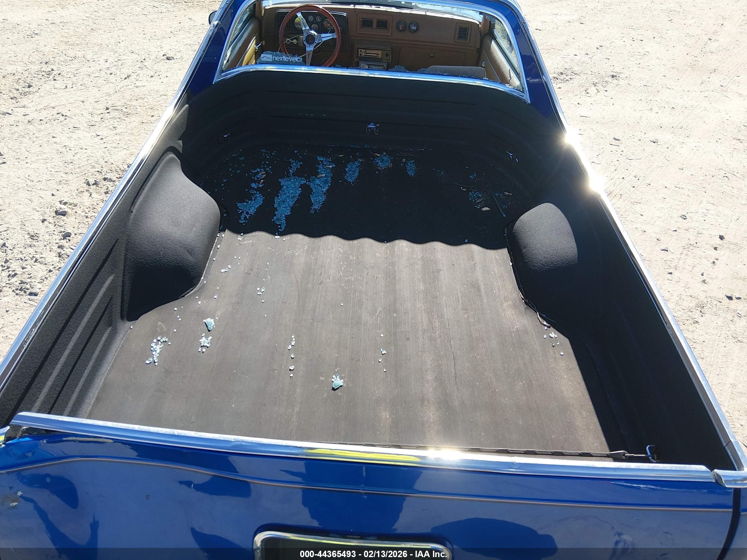 1979 Chevrolet El Camino   Синий vin: 1W80J9D438208    